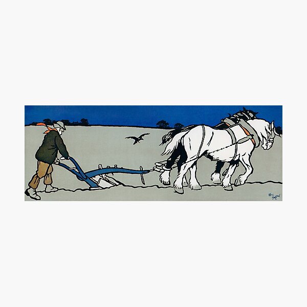 Item preview, The Ploughman by Cecil Aldin designed and sold by Gallery-Wending.