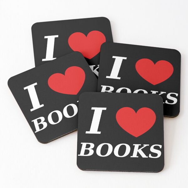 Item preview, I love Books - I Heart Books designed and sold by Grepthor.
