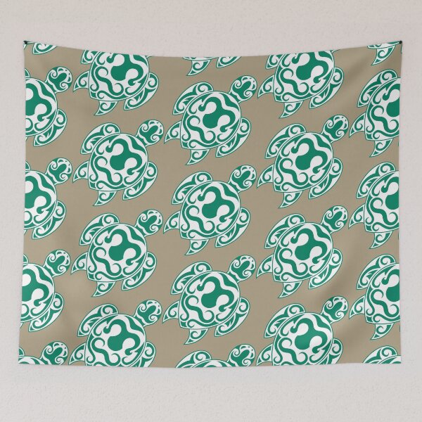 Item preview, Tribal color turtle designed and sold by AthertonCustoms.
