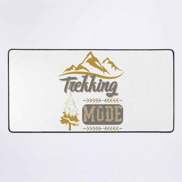 Item preview, trekking mode, forest river sun inside tree pine designed and sold by movie-popcorn.