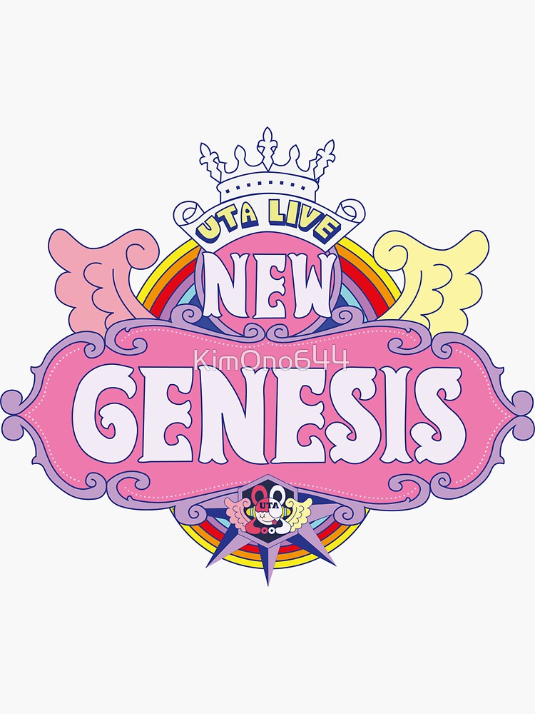 Uta Live New Genesis One Piece Sticker By Kimono Redbubble