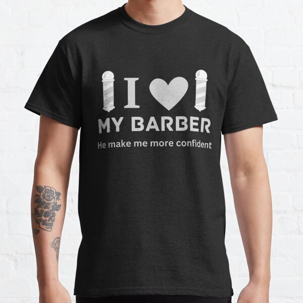 Camiseta de peluquería o barbero para hombre GARYS 6146 FRESNO