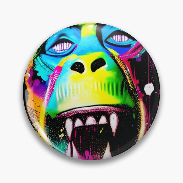Item preview, Monkey in colours designed and sold by portokalis.