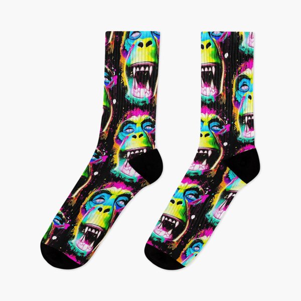 Item preview, Monkey in colours designed and sold by portokalis.