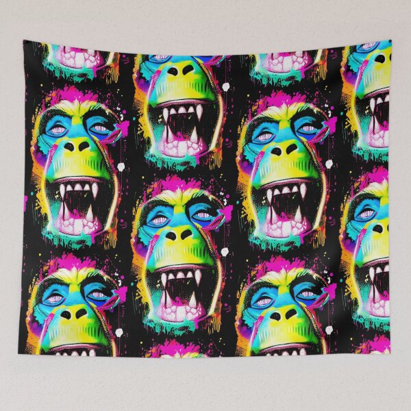 Item preview, Monkey in colours designed and sold by portokalis.