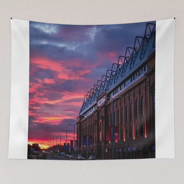 Item preview, Ibrox sunset. designed and sold by Dylansnoopy.