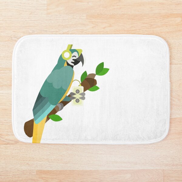 Aperçu de l'œuvre Macaw Mambo (version bleu et or) créée et vendue par Bluefooted.