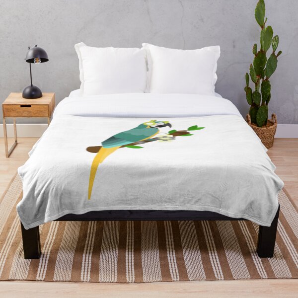 Artikelvorschau, Macaw Mambo (Blau-Gold-Version) entworfen und verkauft von Bluefooted.