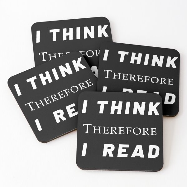 Item preview, I Think Therefore I Read designed and sold by Grepthor.