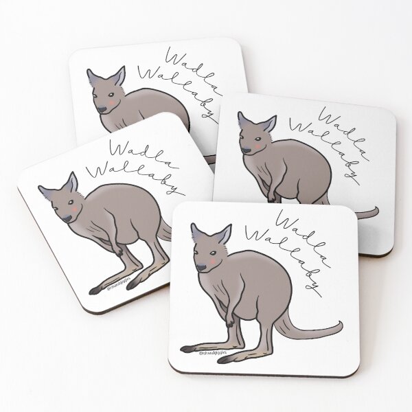 Item preview, Australian Cuties: Wallaby - Wadla designed and sold by Ish and Giggles.