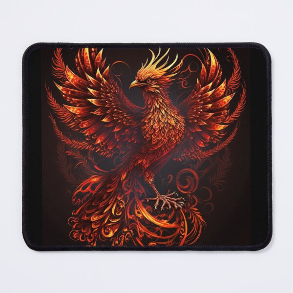 Item preview, fire phoenix art  designed and sold by lelixart.