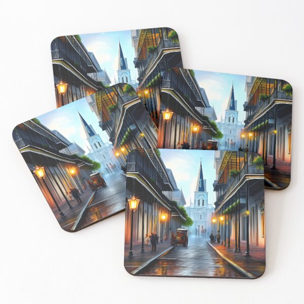 Item preview, New Orleans - AI Art designed and sold by Lola Mystique Boutique.