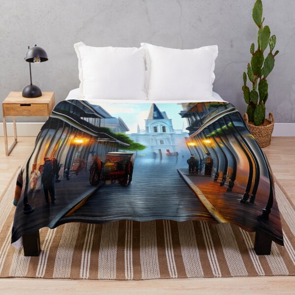 Item preview, New Orleans - AI Art designed and sold by Lola Mystique Boutique.