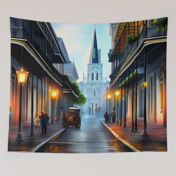 Item preview, New Orleans - AI Art designed and sold by Lola Mystique Boutique.