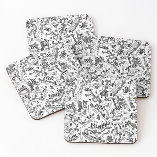 Item preview, Escher's Hairmaze designed and sold by MiXTPAiNTS.