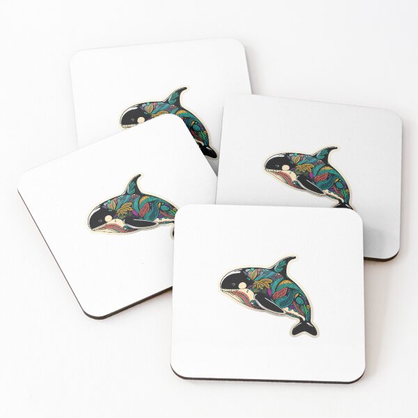 Item preview, Happy doodle orca designed and sold by ohkapi.