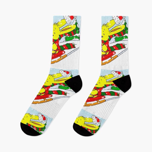 Item preview, Emmie Sledding at the North Pole Holly Jolly designed and sold by FictiveArt.
