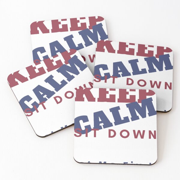Item preview, Keep Calm Sit Down And Let Me Fix It, cool design for Barbers designed and sold by Sun Rise.