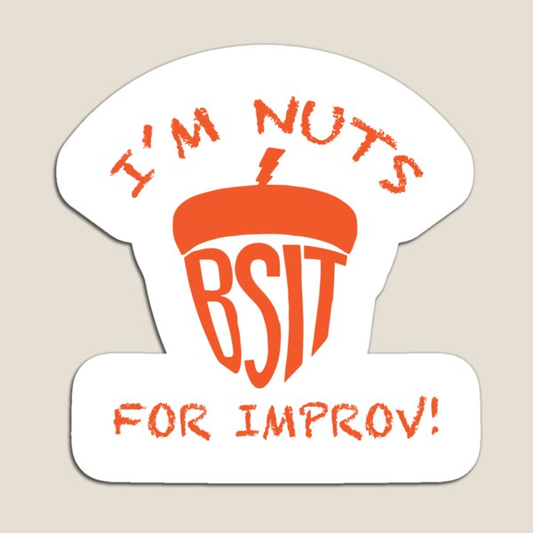 Item preview, Nuts for Improv BSIT designed and sold by Black Squirrel Improv Troupe.