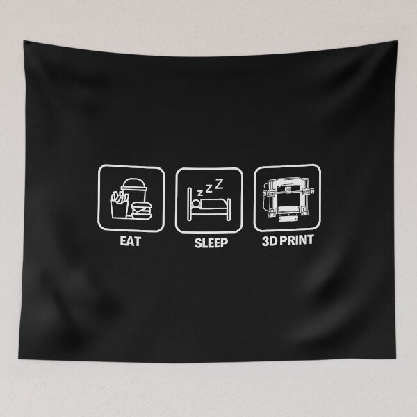 Item preview, Eat 3D Print Sleep designed and sold by Printint.