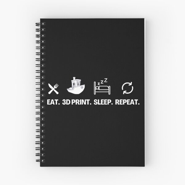 Item preview, Eat 3D Print Sleep Repeat designed and sold by Printint.
