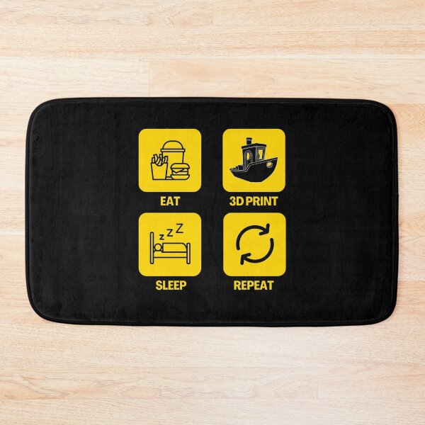 Item preview, Eat 3D Print Sleep Repeat designed and sold by Printint.