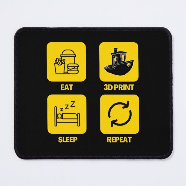 Item preview, Eat 3D Print Sleep Repeat designed and sold by Printint.