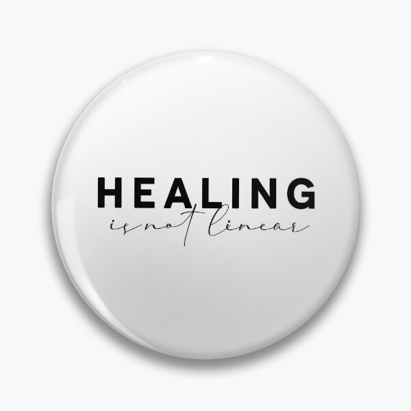 Item preview, Healing Is Not Linear! Black and White designed and sold by anchicabr.
