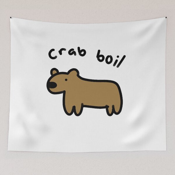 Item preview, Crab Boil Capy designed and sold by casserolestan.