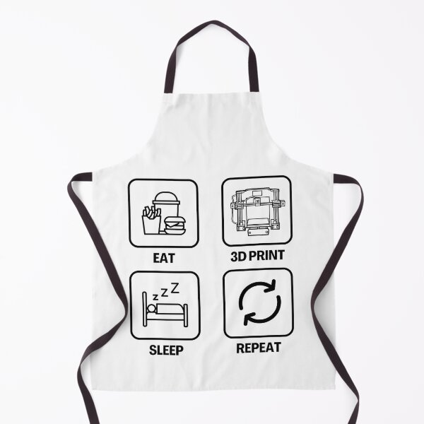 Item preview, Eat 3D Print Sleep Repeat designed and sold by Printint.