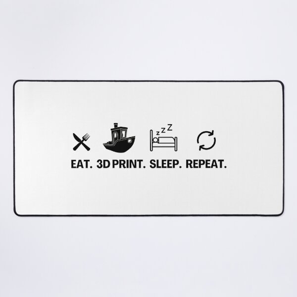 Item preview, Eat 3D Print Sleep Repeat designed and sold by Printint.