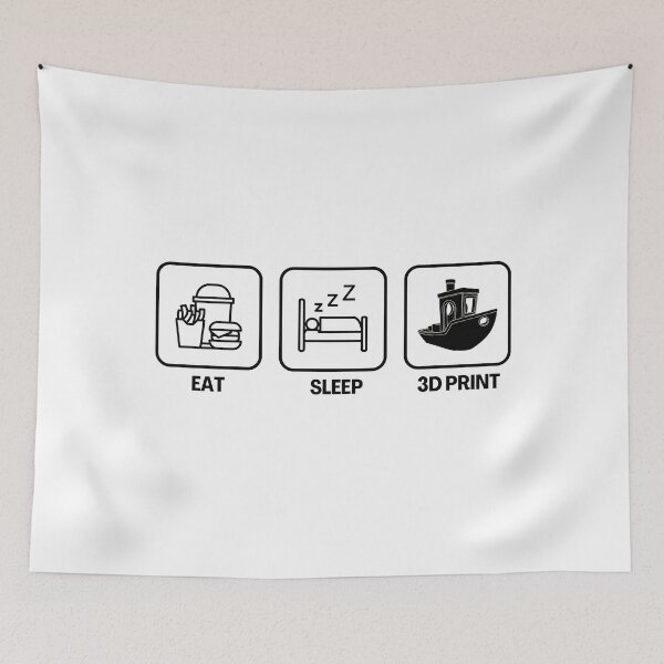 Item preview, Eat Sleep 3D Print  designed and sold by Printint.
