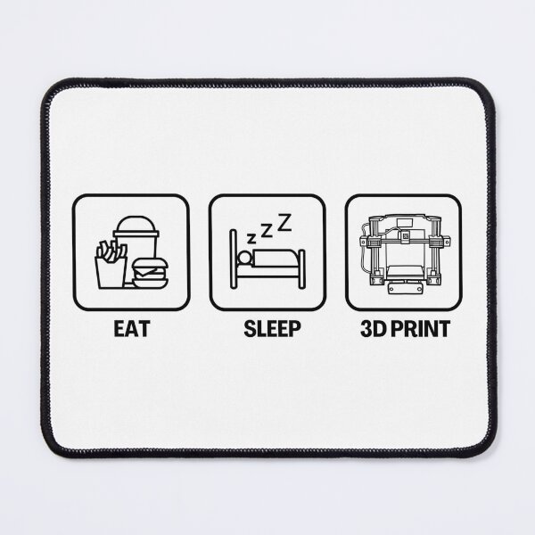 Item preview, Eat Sleep 3D Print designed and sold by Printint.
