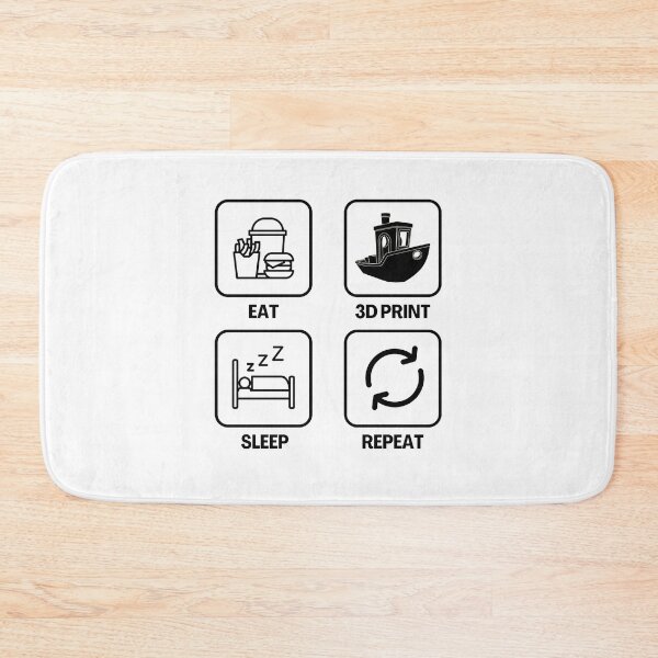 Item preview, Eat 3D Print Sleep Repeat designed and sold by Printint.