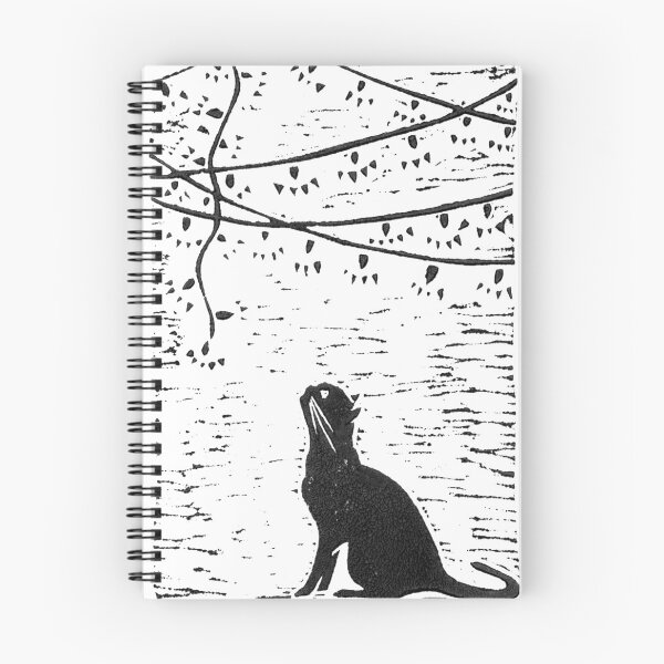 Item preview, Christmas Lights Cat Print designed and sold by Leah Lux.