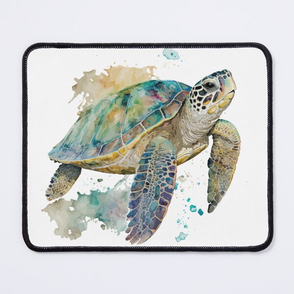 Item preview, Sea Turtle Water Color designed and sold by TheSilverString.