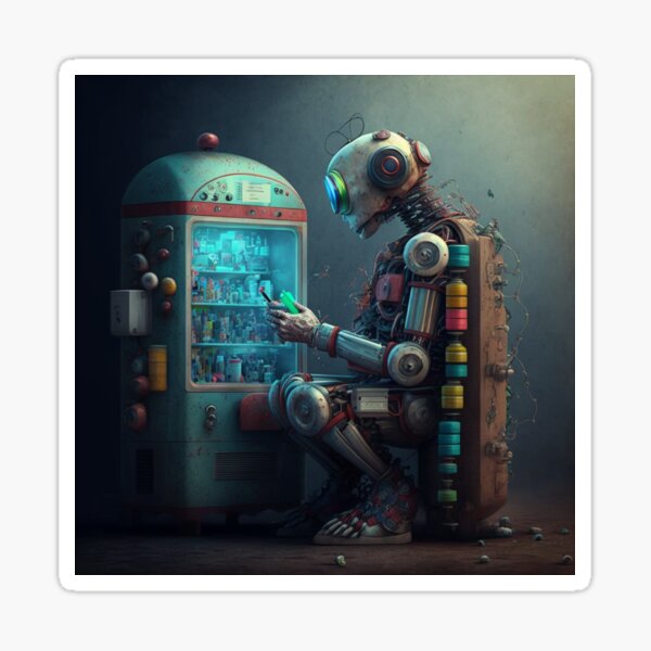 Item preview, fantasy robot designed and sold by OMAR SAYOURI.