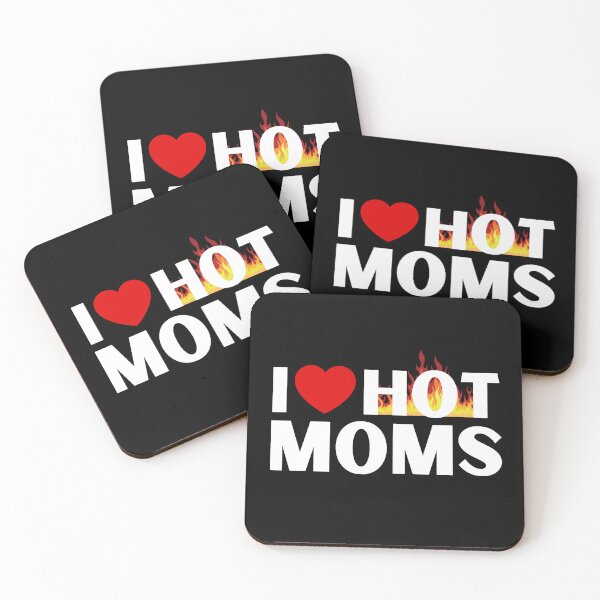Item preview, I Love Hot Moms designed and sold by It's On Backwards.