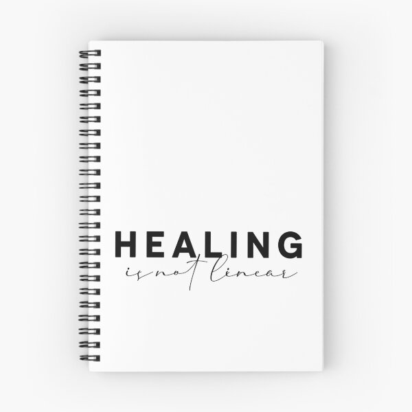 Item preview, Healing Is Not Linear! Black and White designed and sold by anchicabr.