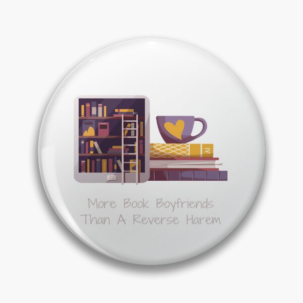 Item preview, More Book Boyfriends than a Reverse Harem | topsNtangles designed and sold by chelseahill712.