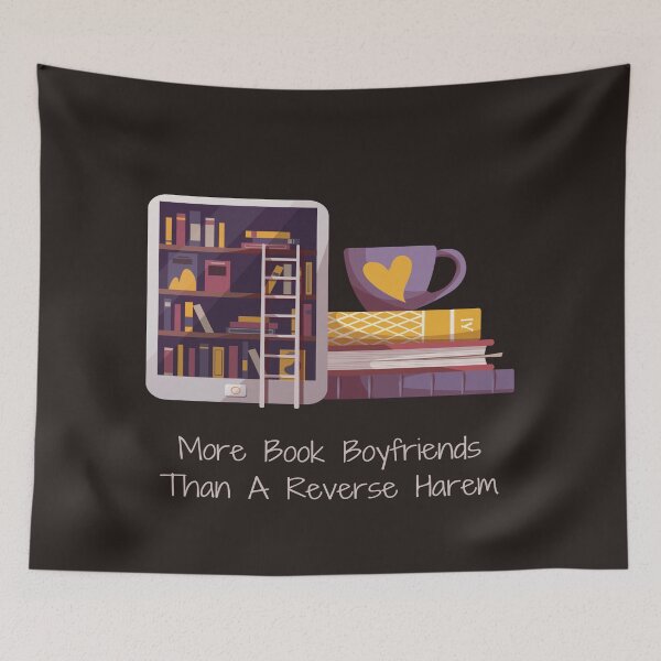 Item preview, More Book Boyfriends than a Reverse Harem | topsNtangles designed and sold by chelseahill712.