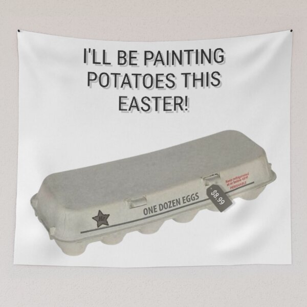 Item preview, Painting Potatoes For Easter designed and sold by Healio2.