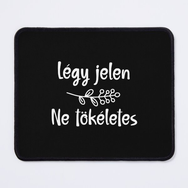 Item preview, Hungarian- légy jelen  - text and a branch design designed and sold by EmeraldeaArt.