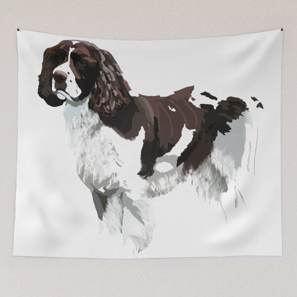 Item preview, English Springer Spaniel Art  designed and sold by Karen Harding Art and Illustration .