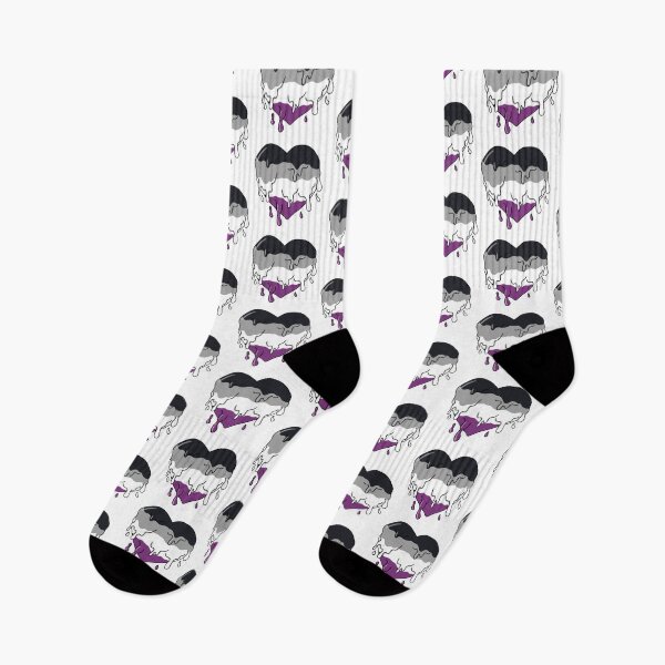 Item preview, Melting asexual heart  designed and sold by Becky-Marie.