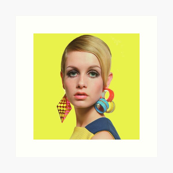 Twiggy Art Print