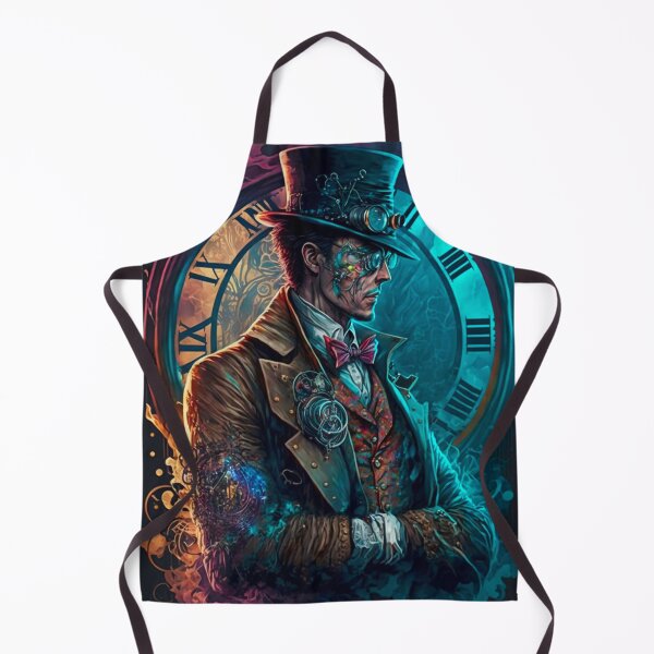 Item preview, Steampunk Time Lord designed and sold by ArtMadeByAI.