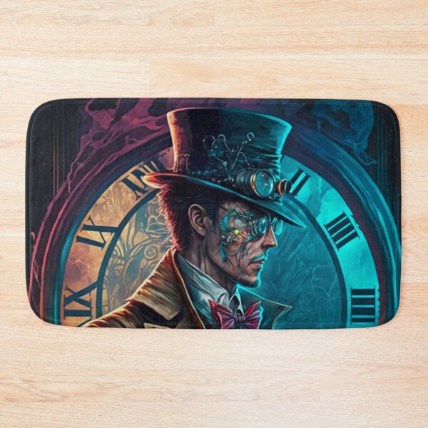 Item preview, Steampunk Time Lord designed and sold by ArtMadeByAI.