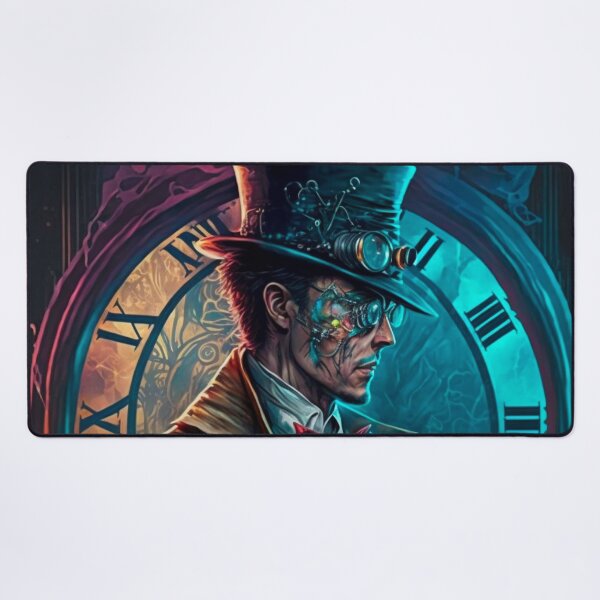 Item preview, Steampunk Time Lord designed and sold by ArtMadeByAI.