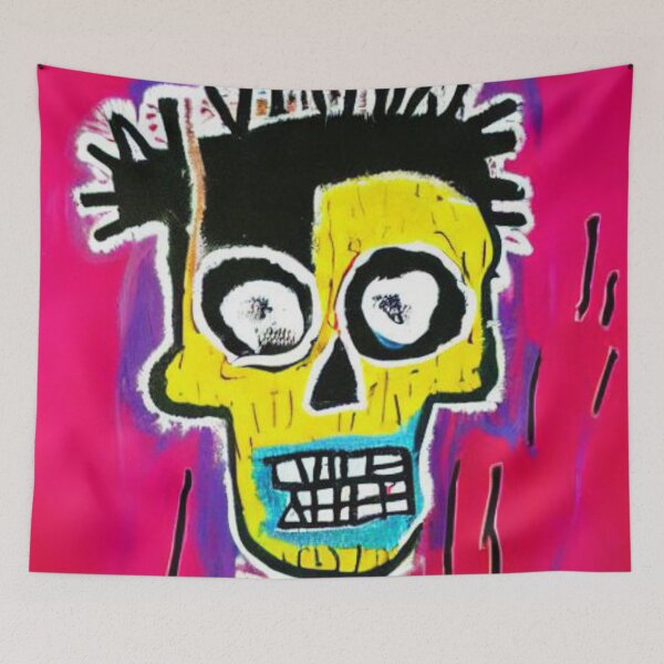 Item preview, Cartoon Skull | Street Art designed and sold by itzbart.